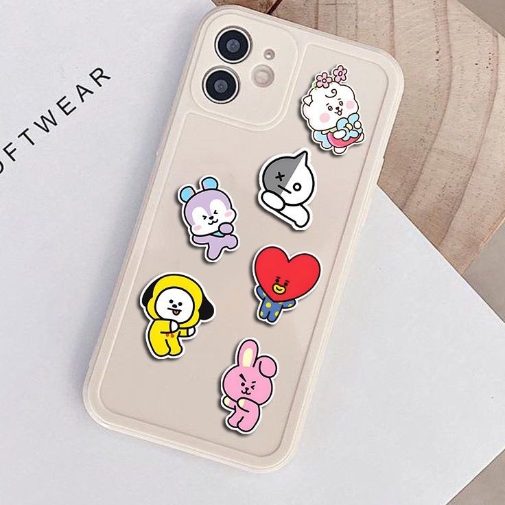 [Në Gjendje] BT21 stickers SET ver.1 (55pcs)