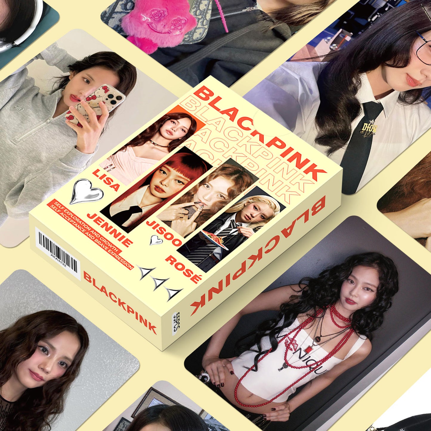 [PRE-ORDER] BLACKPINK New 2025 lomocards (55pcs)