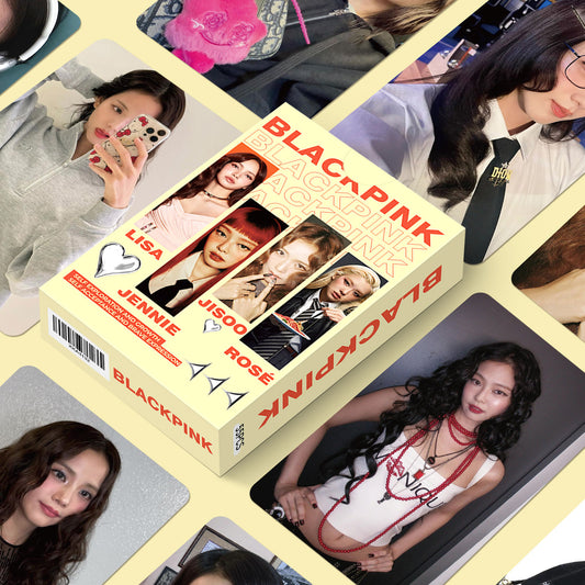 [PRE-ORDER] BLACKPINK New 2025 lomocards (55pcs)