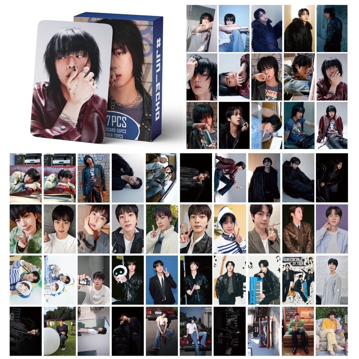 [PRE-ORDER] BTS JIN 'Echo' lomocards (127pcs)