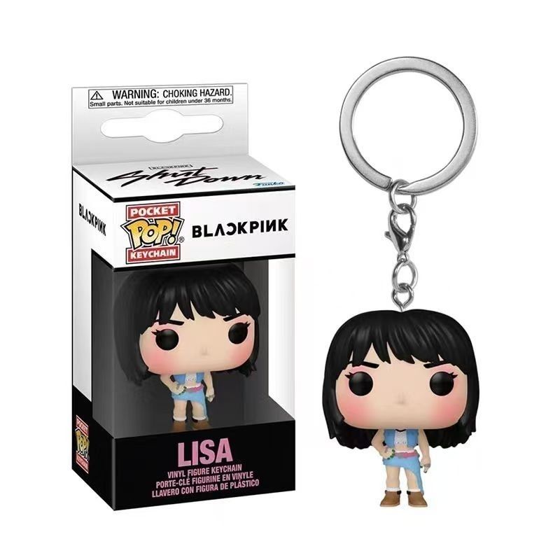 [PRE-ORDER] BLACKPINK Lisa, Jennie, Jisoo, Rose Pocket Pop Keychain
