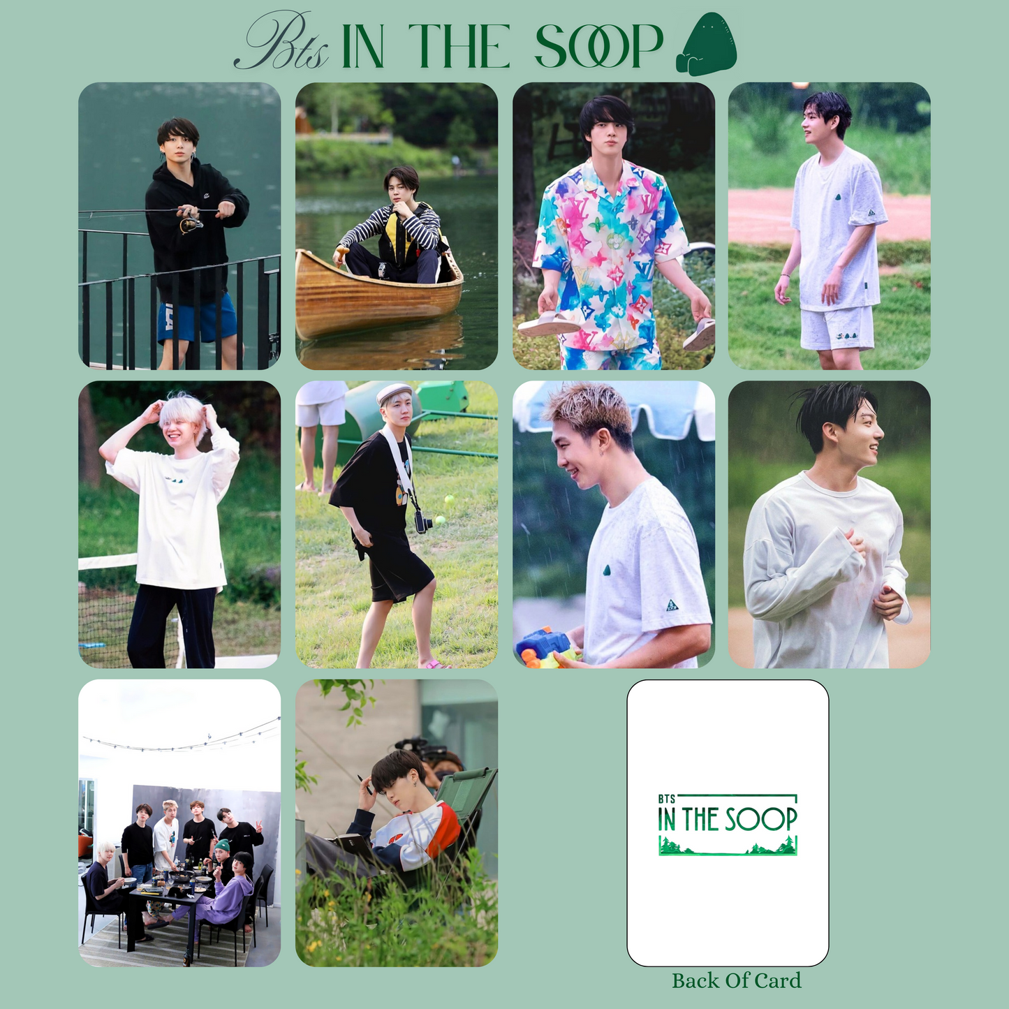 BTS Custom Made Photocards SETS