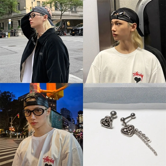 [PRE-ORDER] Stray Kids Felix S925 Silver Earrings