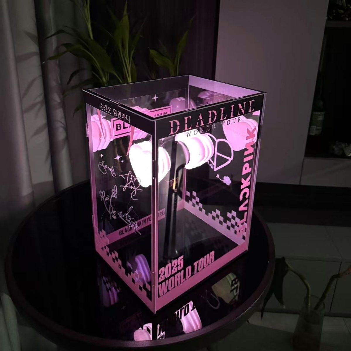 [PRE-ORDER] BLACKPINK Lightstick Display Cabinet 2025 (Acrylic Box Only)