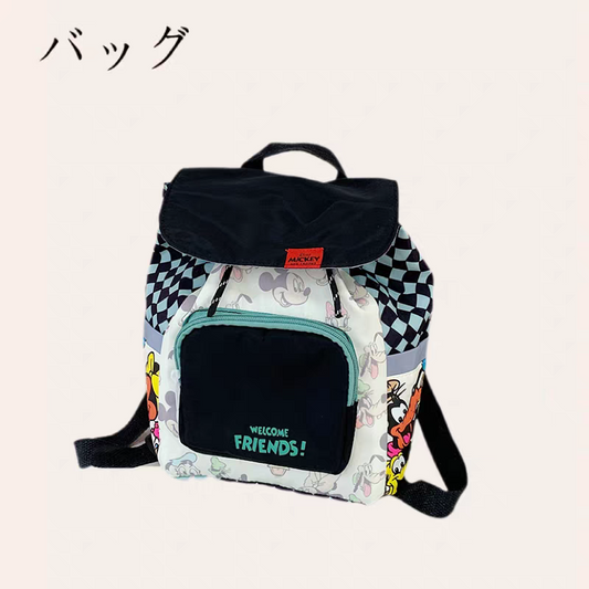 [PRE-ORDER] Japanese Classic Cartoon Mickey Backpack 2025 New Campus Student Schoolbag