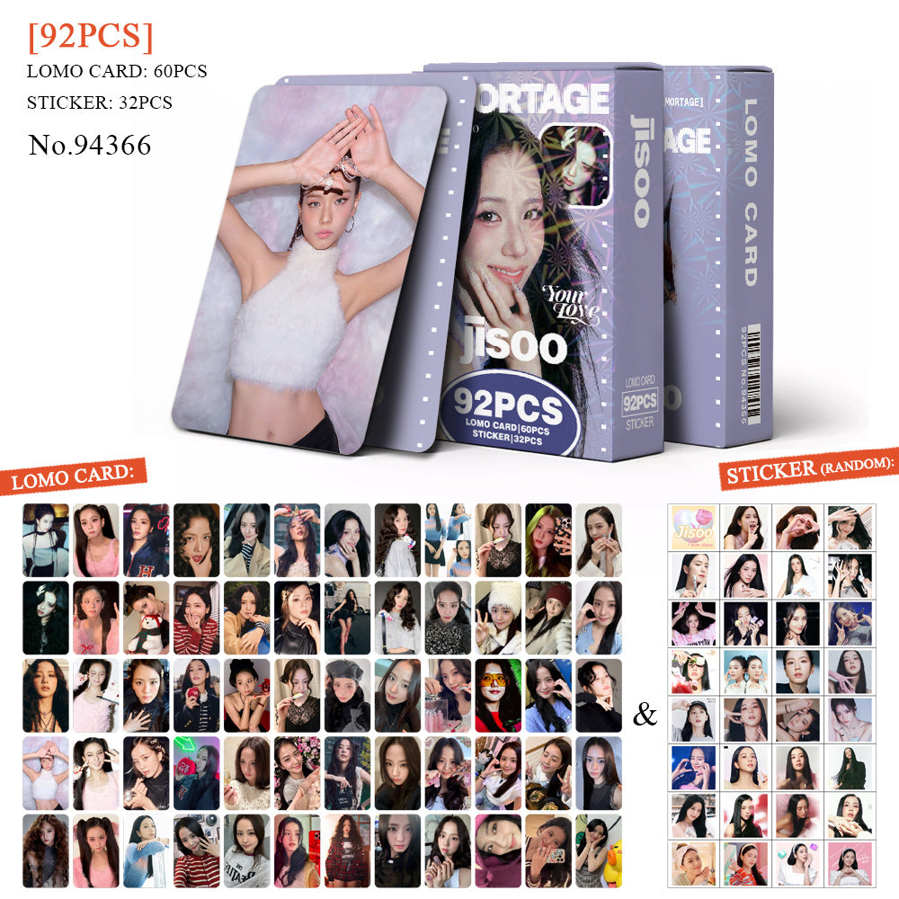 [BULK PRE-ORDER] Set of 5 ALL GIRL GROUPS Lomocard Packs (92pc)