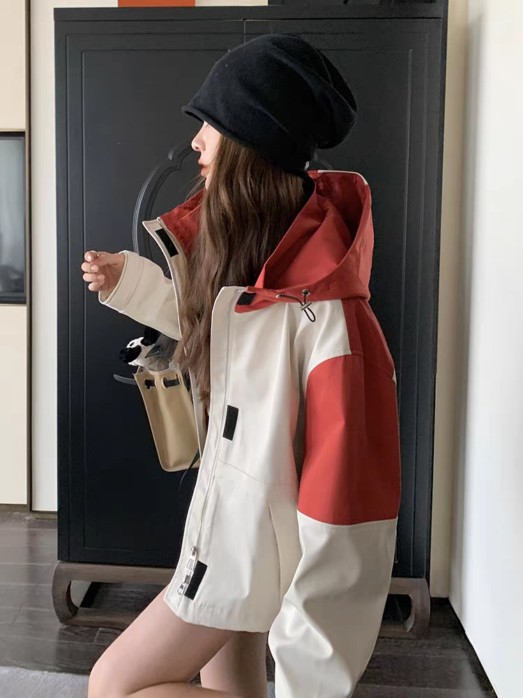[PRE-ORDER] High-End Contrast Color Short Work Jacket (2025 Collection)