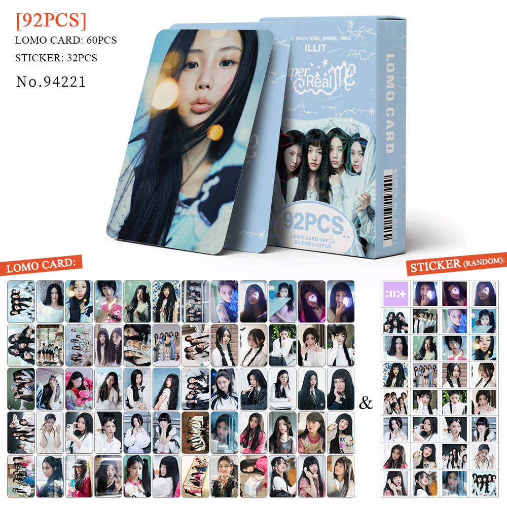[BULK PRE-ORDER] Set of 5 ALL GIRL GROUPS Lomocard Packs (92pc)