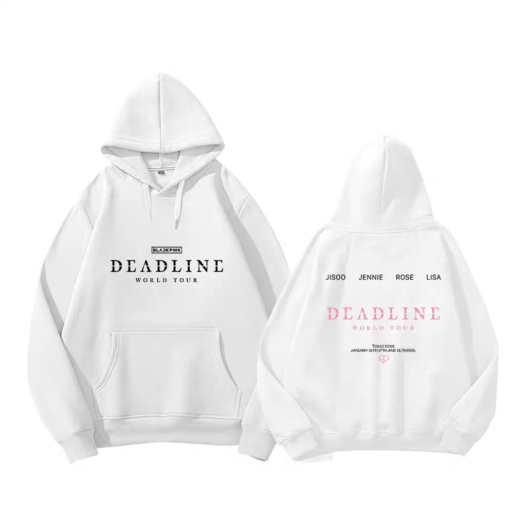 [PRE-ORDER] BLACKPINK 'Deadline' 2025 World Tour Hoodies