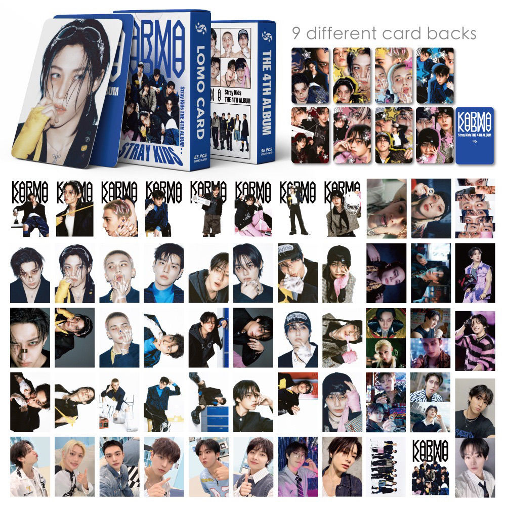 [PRE-ORDER] STRAY KIDS 'KARMA' lomocards (55pcs)