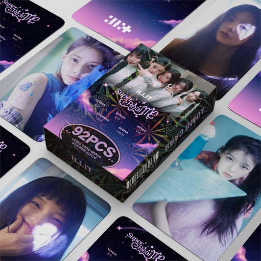 [PRE-ORDER] ILLIT 'Super Real Me' lomocards (92pcs)