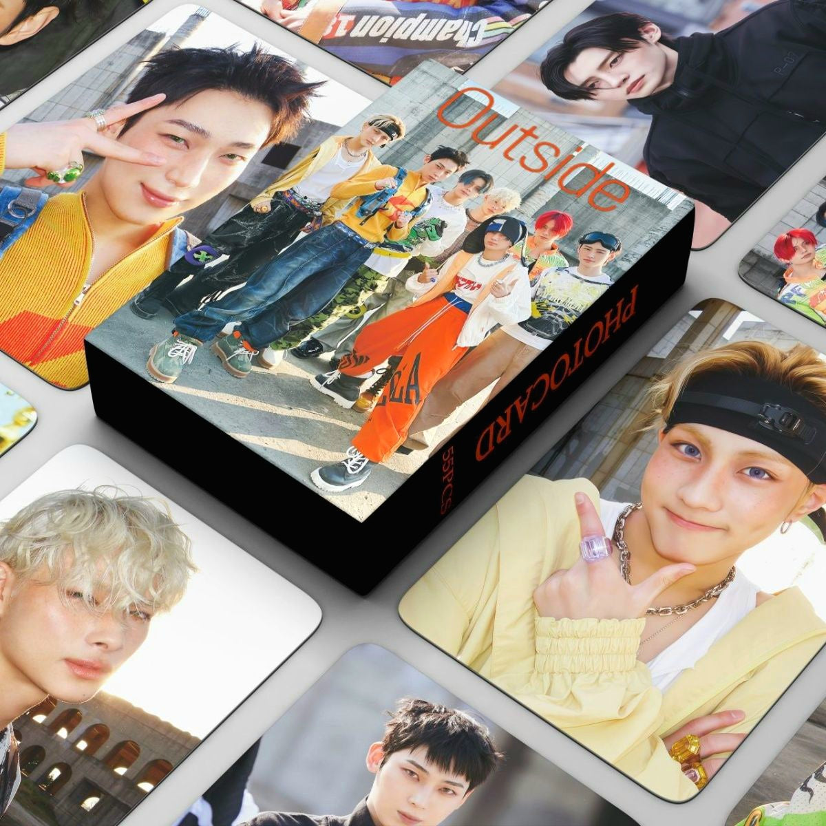[Në Gjendje] ENHYPEN 'Outside' lomocards (55pcs)