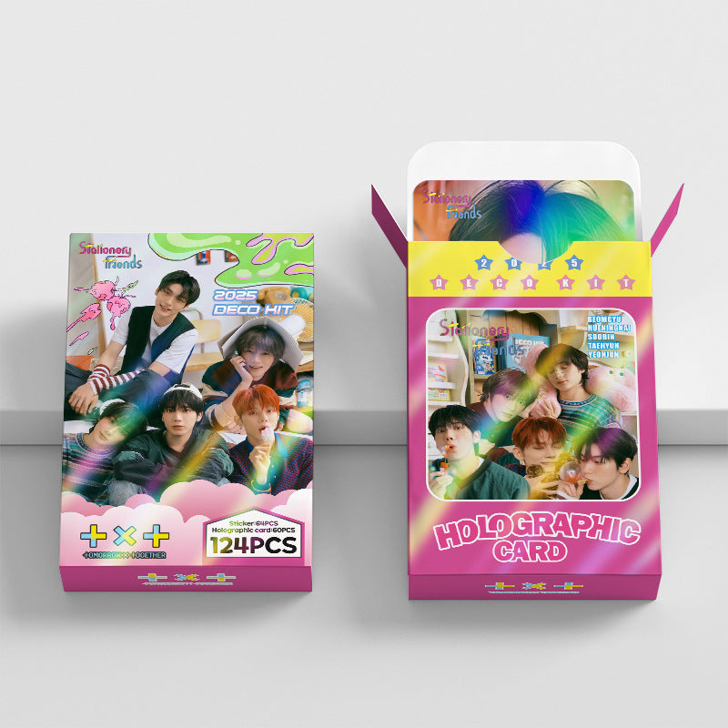 [PRE-ORDER] TXT 2025 DECO KIT holographic lomocards (124pcs)