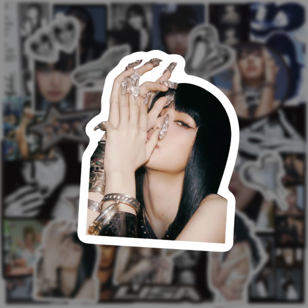 [PRE-ORDER] BLACKPINK LISA 'Rockstar' Sticker Set (50pcs)