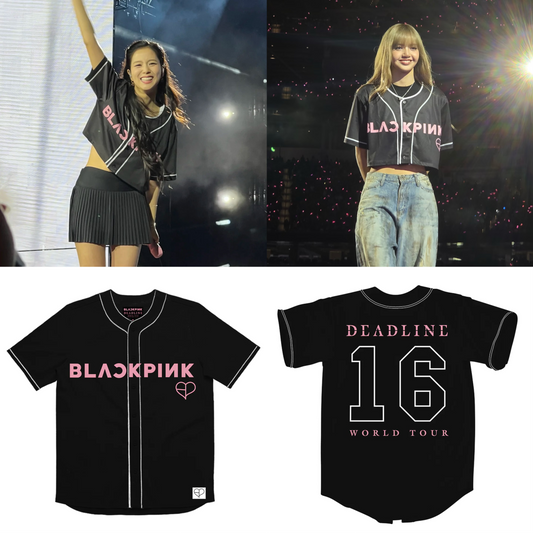 [PRE-ORDER] BLACKPINK 'Deadline' 2025 Concert Baseball Jersey