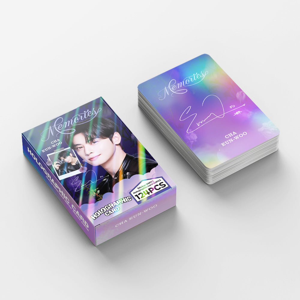 [PRE-ORDER] ASTRO ChA EUN-WOO holographic lomocards (124pcs)