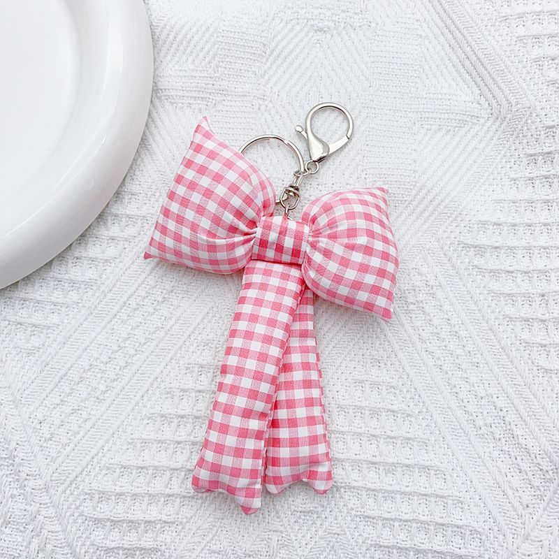 [PRE-ORDER] CUTE Puffy Padded Bow Keyring - Bag Charm Deco