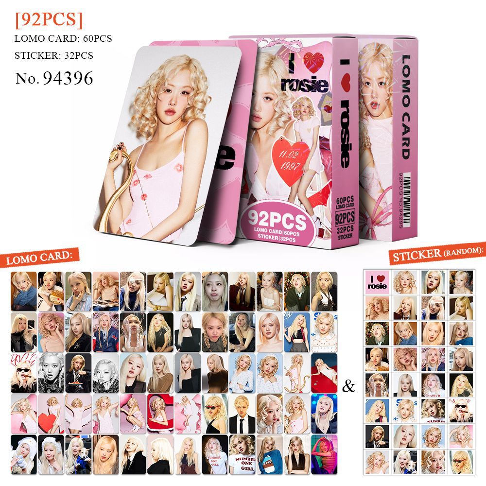 [BULK PRE-ORDER] Set of 5 ALL GIRL GROUPS Lomocard Packs (92pc)