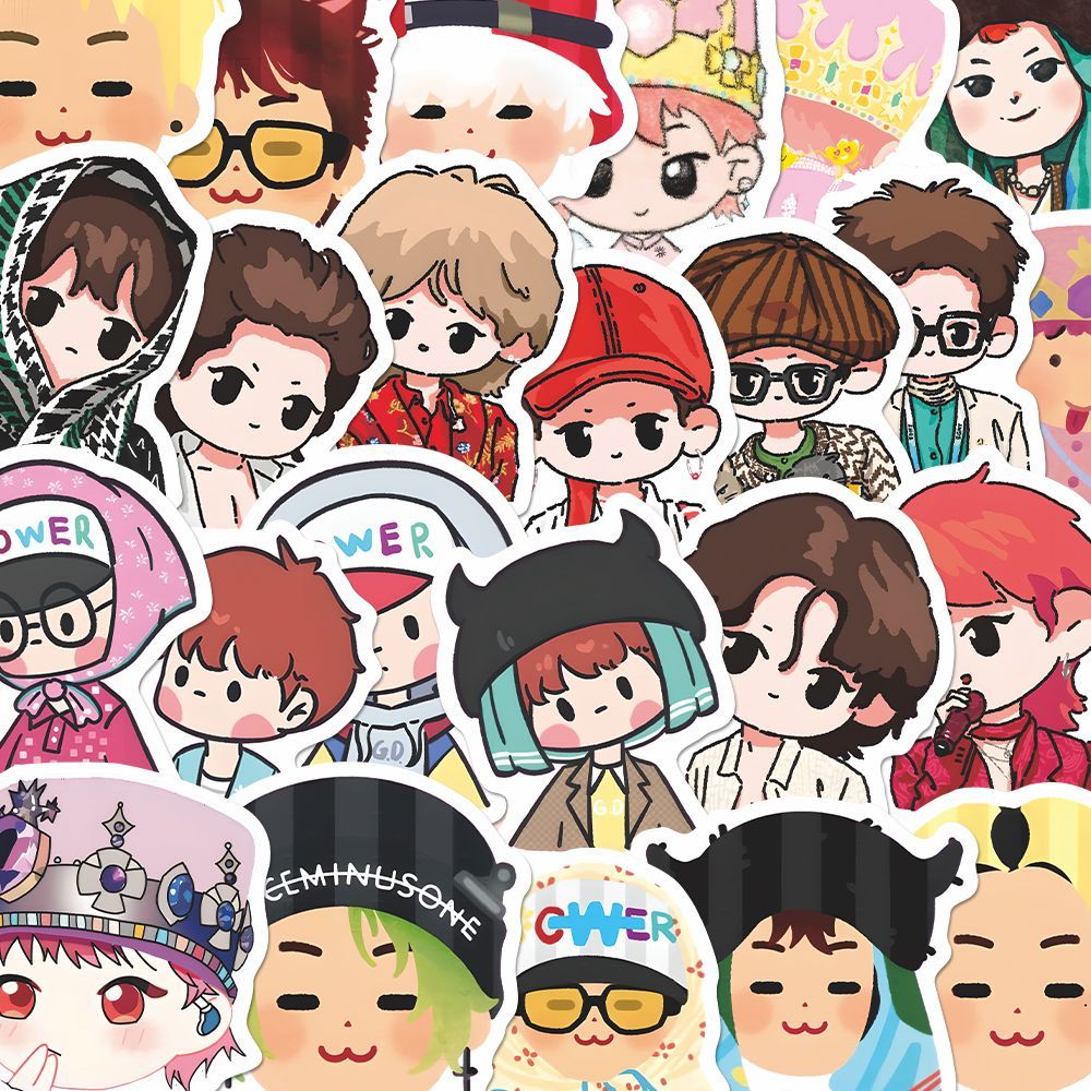 [PRE-ORDER] GD stickers SET (55pcs)