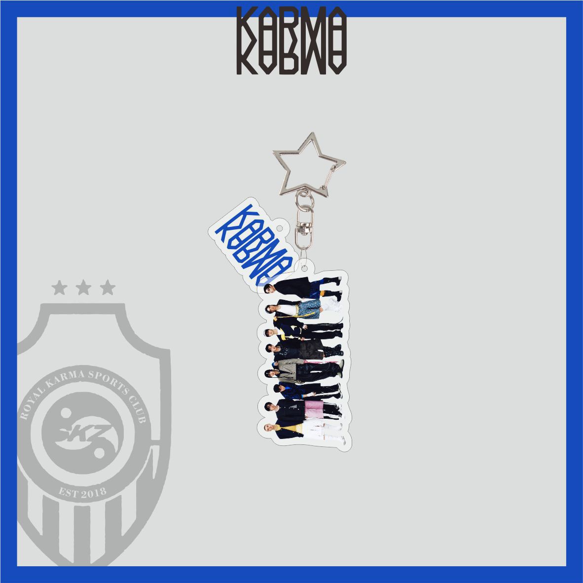 [PRE-ORDER] STRAY KIDS 'Karma' Acrylic Photo Keyring