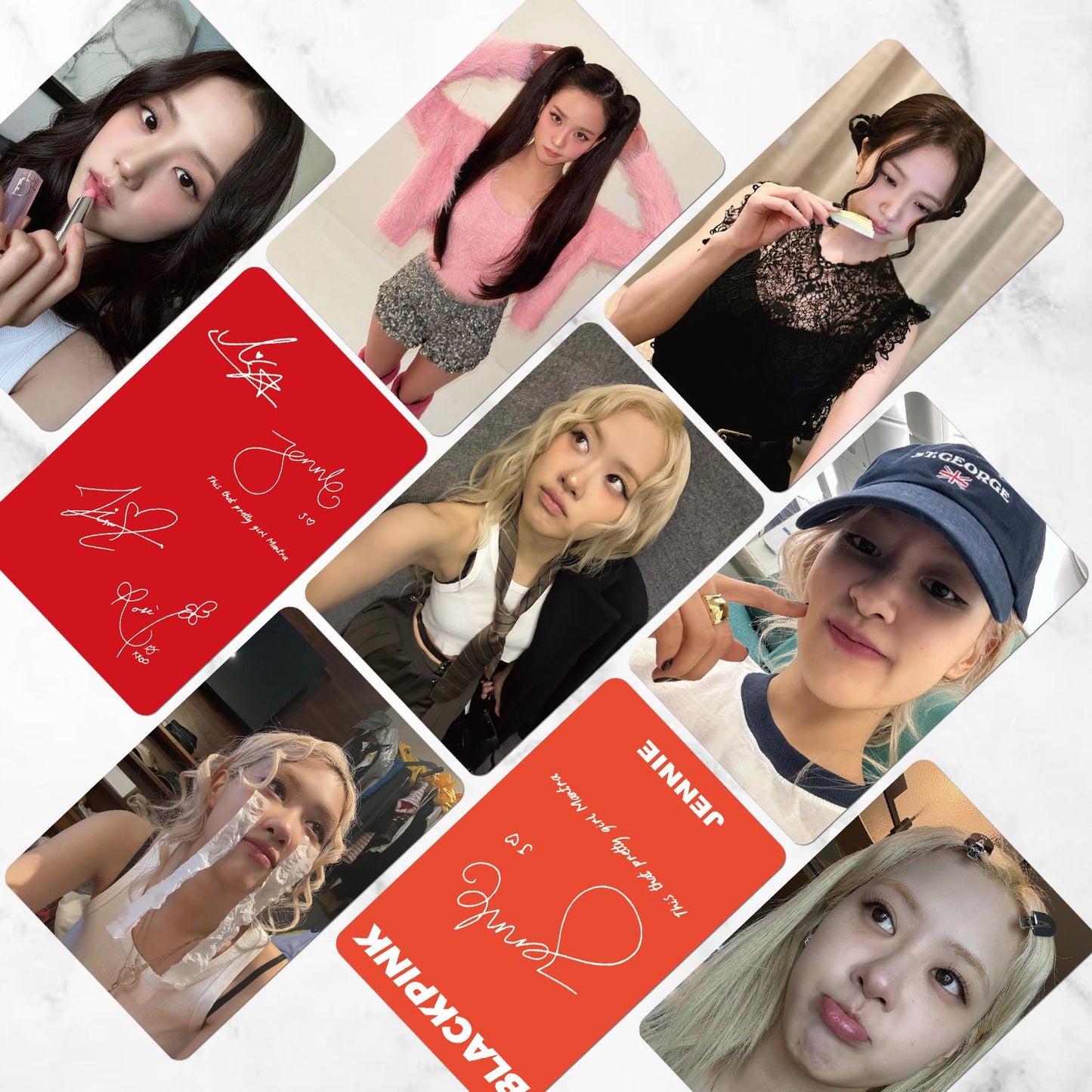 [PRE-ORDER] BLACKPINK New 2025 lomocards (55pcs)