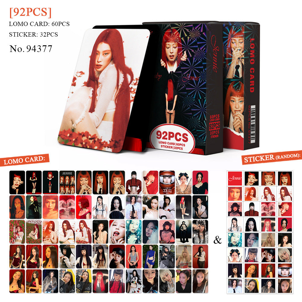 [BULK PRE-ORDER] Set of 5 ALL GIRL GROUPS Lomocard Packs (92pc)