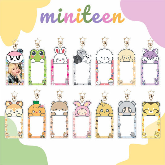 [PRE-ORDER] SEVENTEEN Photocard Acrylic Holder Keyring