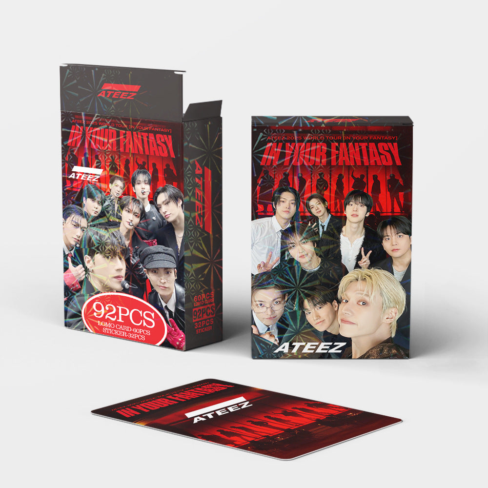 [PRE-ORDER] ATEEZ 'In Your Fantasy' lomocards (92pcs)
