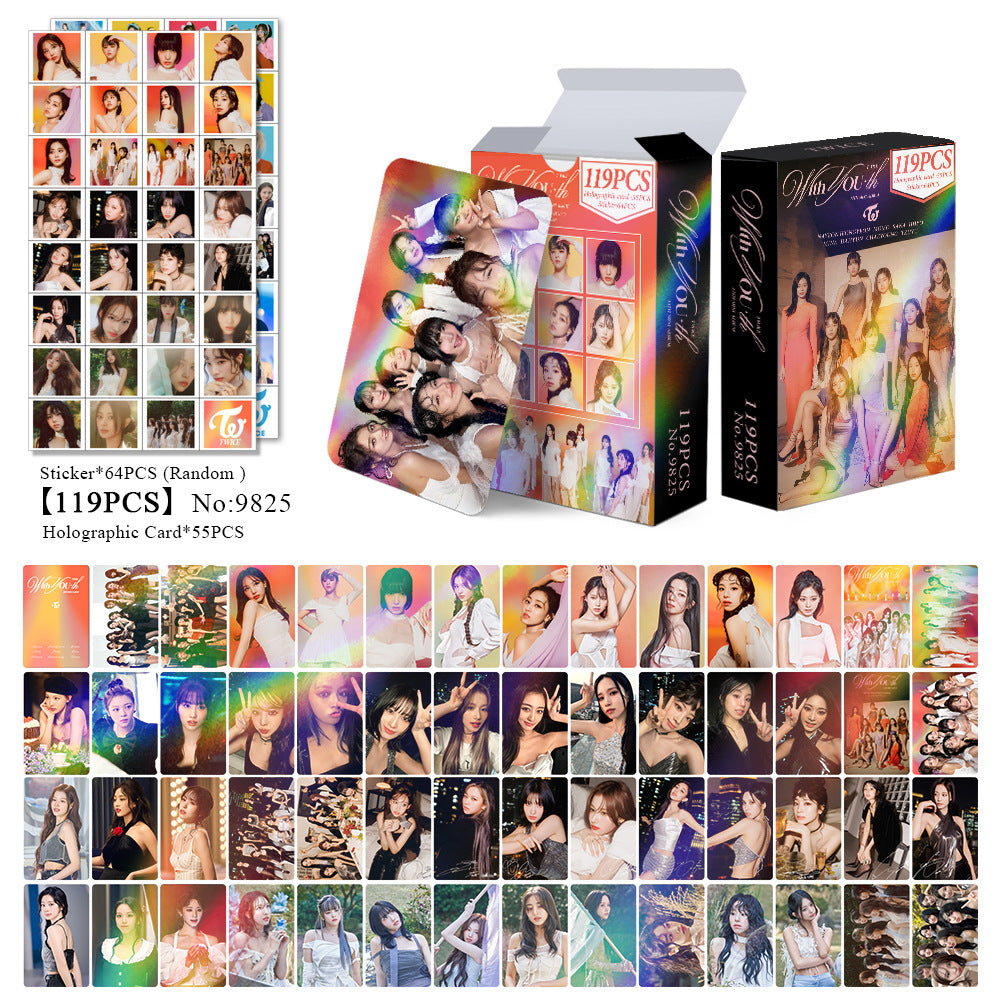 [BULK PRE-ORDER] Set of 5 ALL GIRL GROUPS Lomocard Packs (124pc)