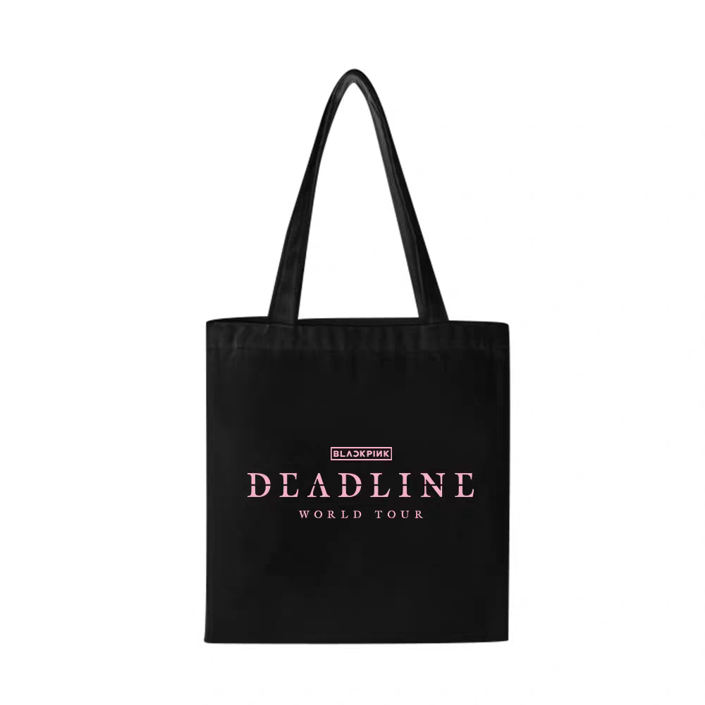 [PRE-ORDER] BLACKPINK 2025 'DEADLINE' Tour Tote Bags
