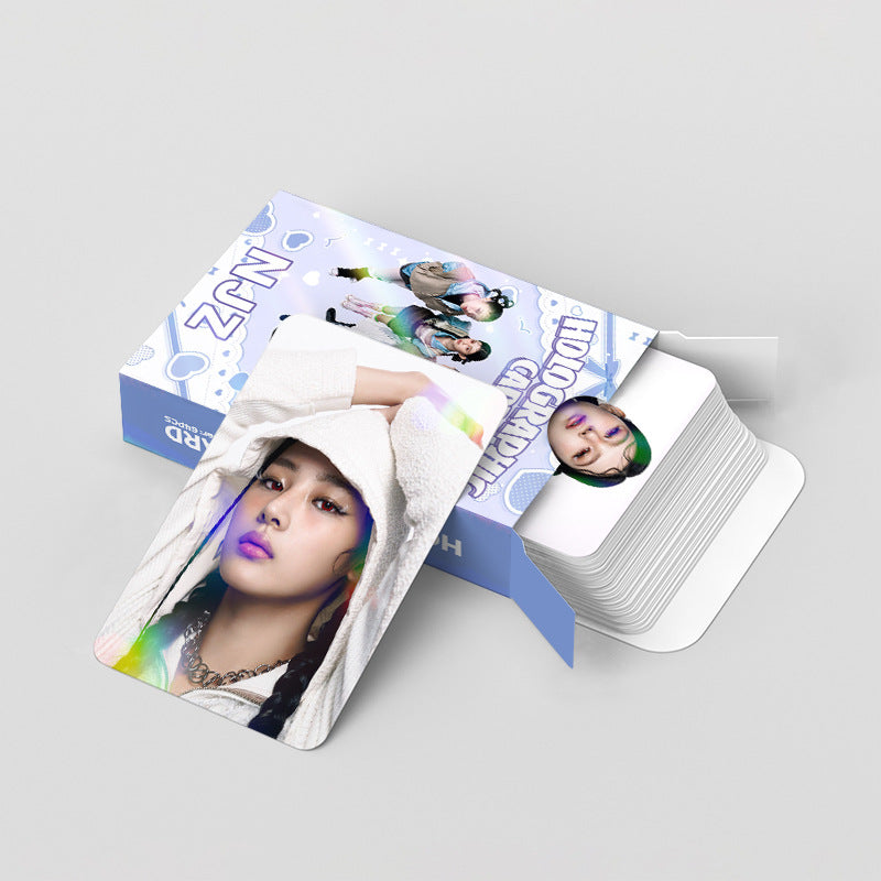 [PRE-ORDER] NEW JEANS holographic lomocards (124pcs)