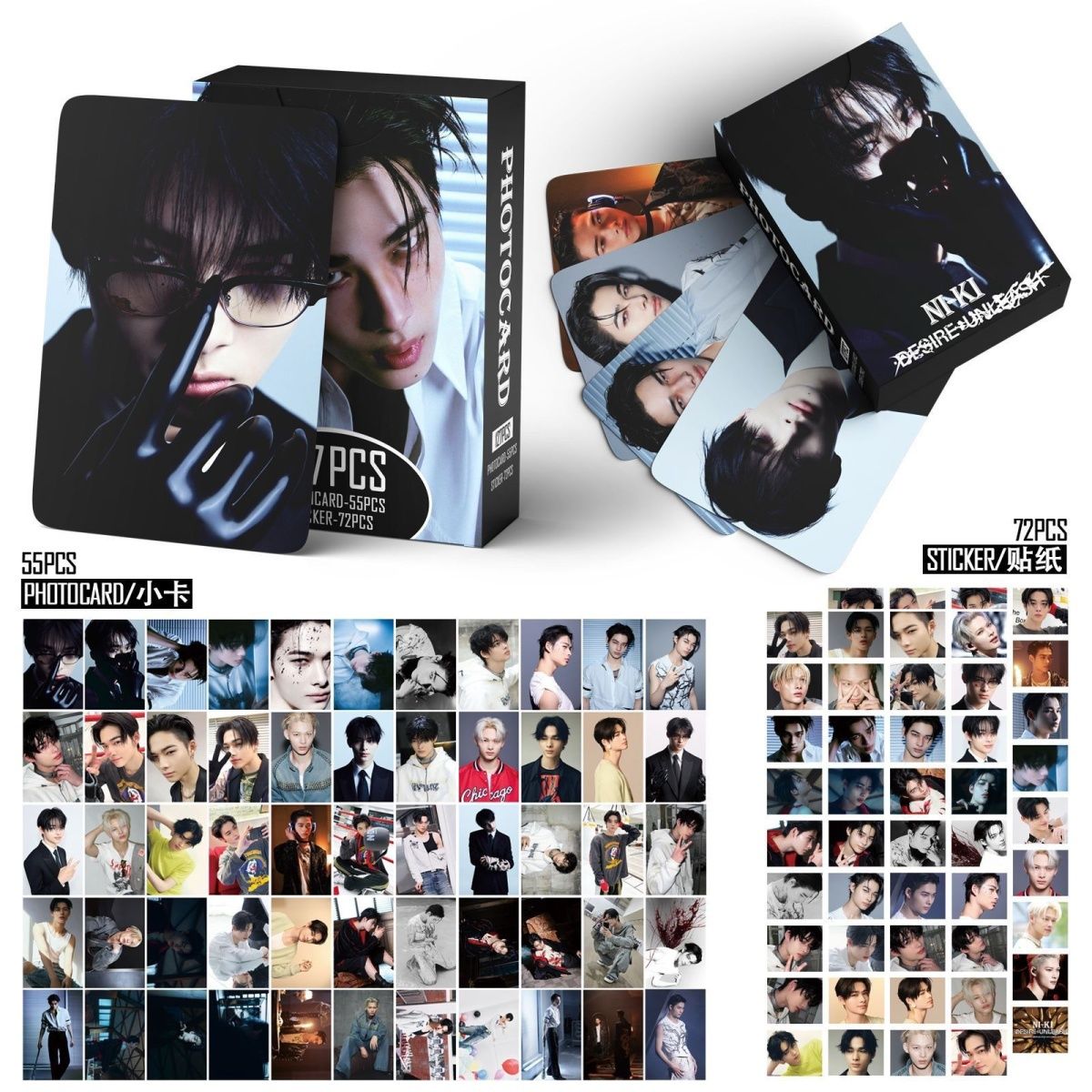 [PRE-ORDER] ENHYPEN MEMBERS 'Desire Unleash' lomocards (127pcs)