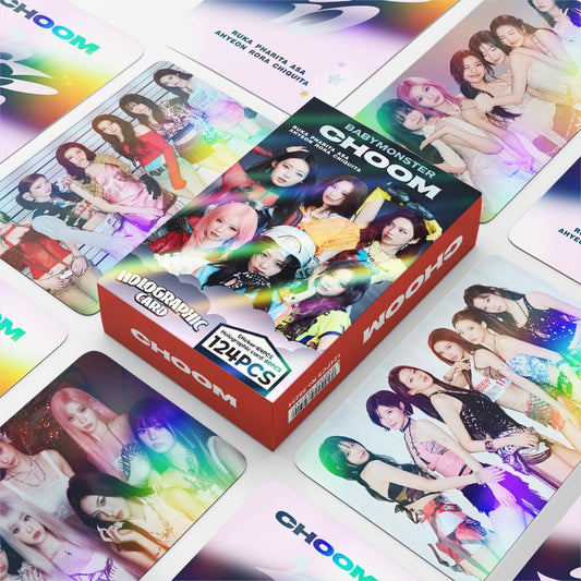 [Në Gjendje] BABYMONSTER 'Choom' Lomocards (124pcs)