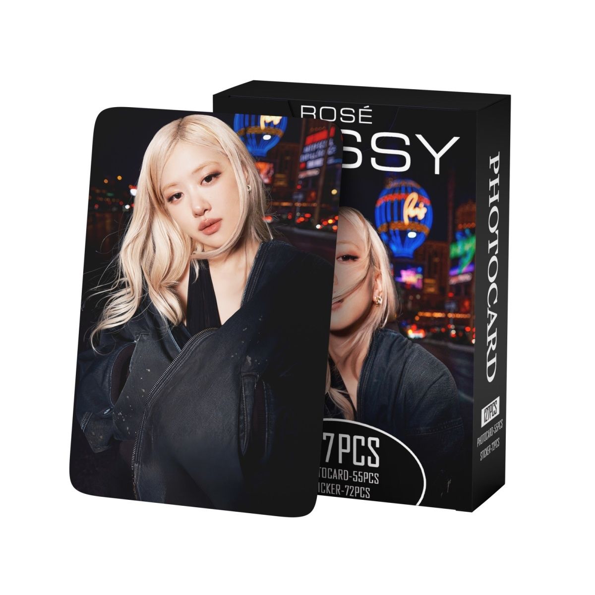 [PRE-ORDER] BLACKPINK ROSE 'Messy' lomocards (127pcs)