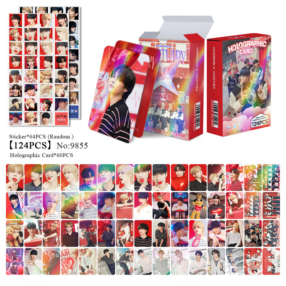 [BULK PRE-ORDER] Set of 5 ALL BOY GROUPS Lomocard Packs (124pc)