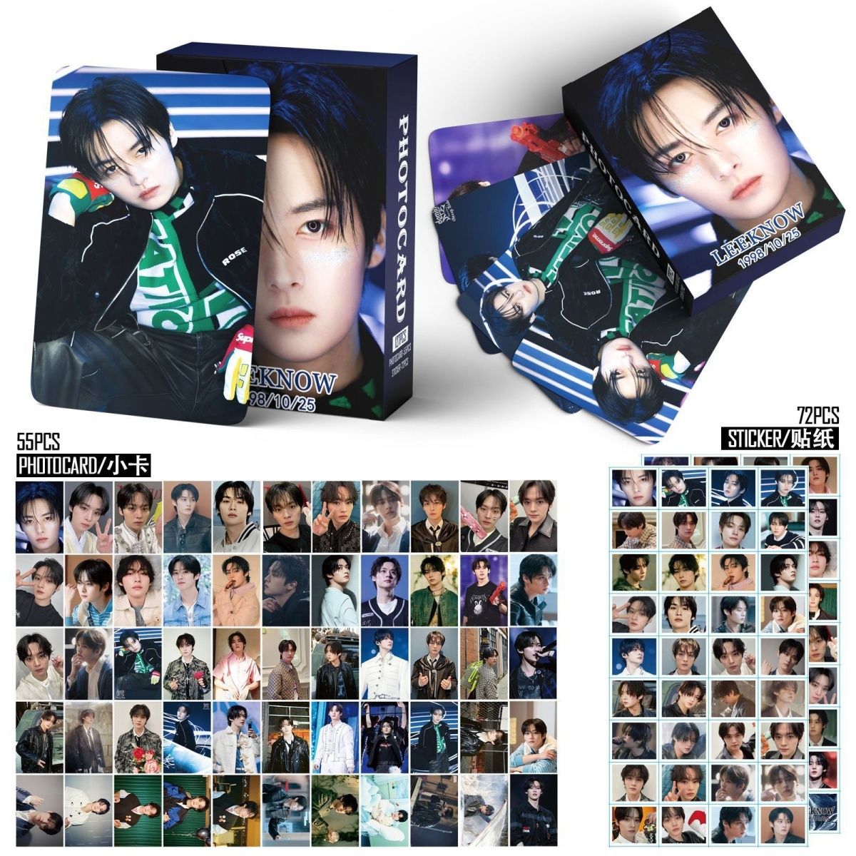[PRE-ORDER] STRAY KIDS MEMBERS 'Dominate' lomocards (127pcs)