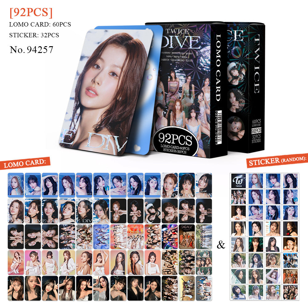 [BULK PRE-ORDER] Set of 5 ALL GIRL GROUPS Lomocard Packs (92pc)