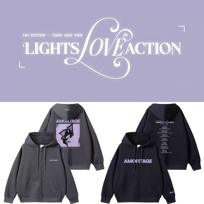[PRE-ORDER] BLACKPINK Jisoo 'AMORTAGE' Hoodies