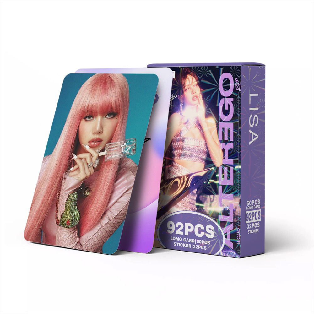[PRE-ORDER] BLACKPINK LISA Alterego lomocards (92pcs)
