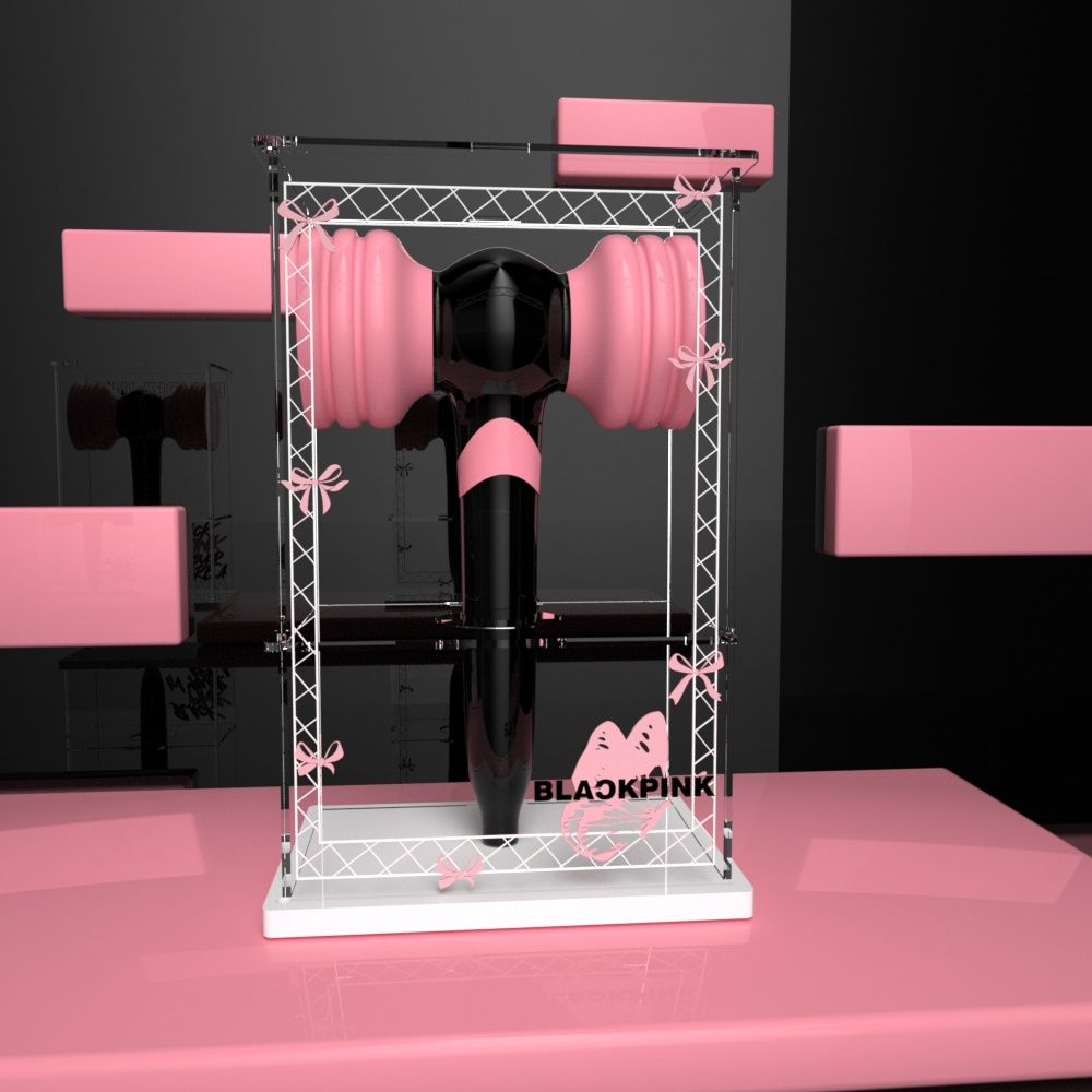 [PRE-ORDER] BLACKPINK Cute Lightstick Display BOX (Acrylic Box Only)