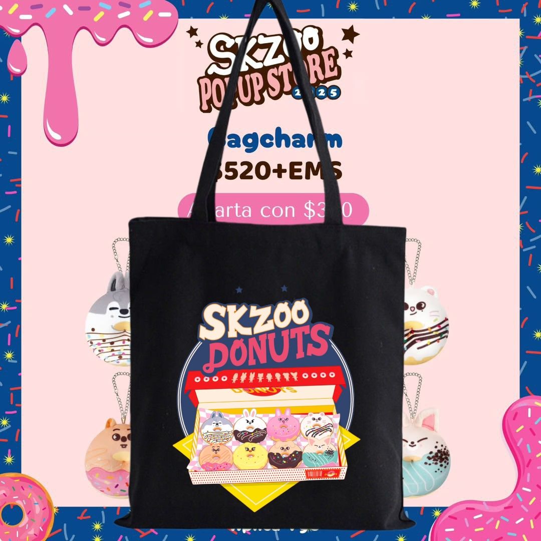 [PRE-ORDER] STRAY KIDS Popupstore2025 Canvas Bags