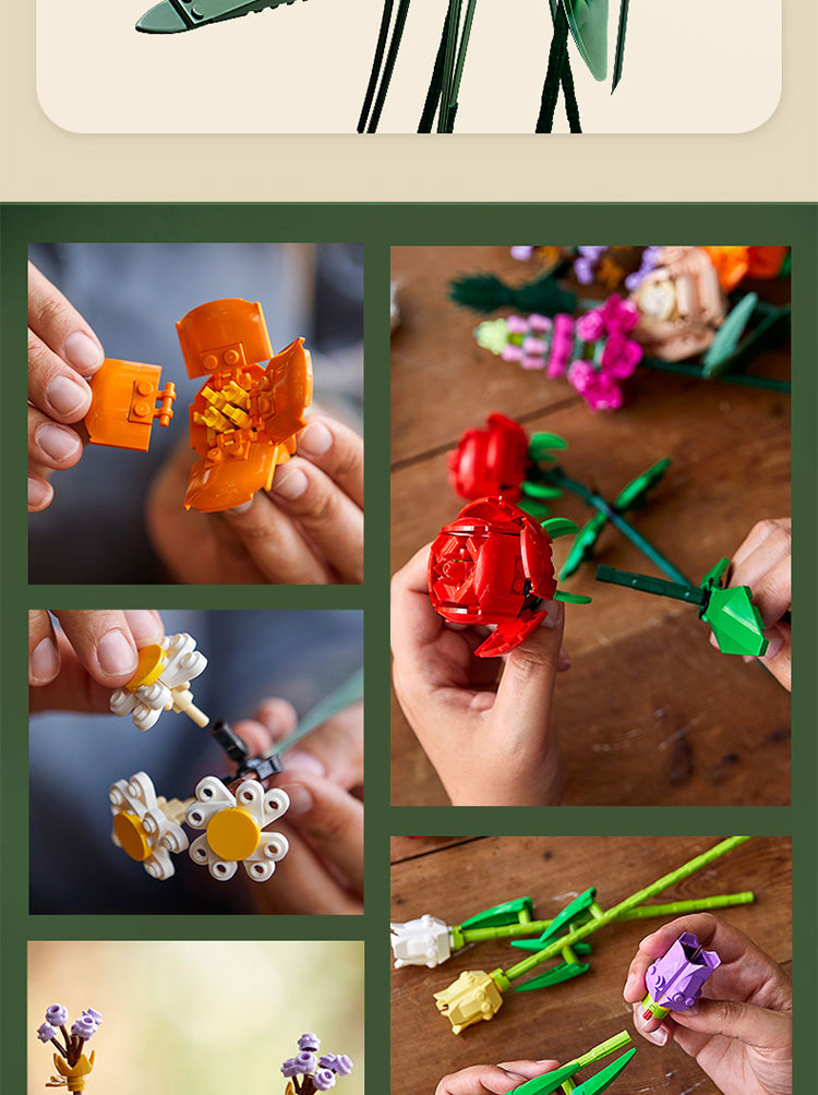 [PRE-ORDER] Lego Flower Pack 'Botanical Garden'