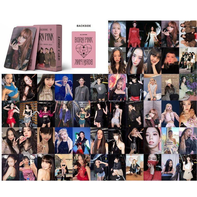 [PRE-ORDER] BLACKPINK Born Pink WT lomocards (55pcs)