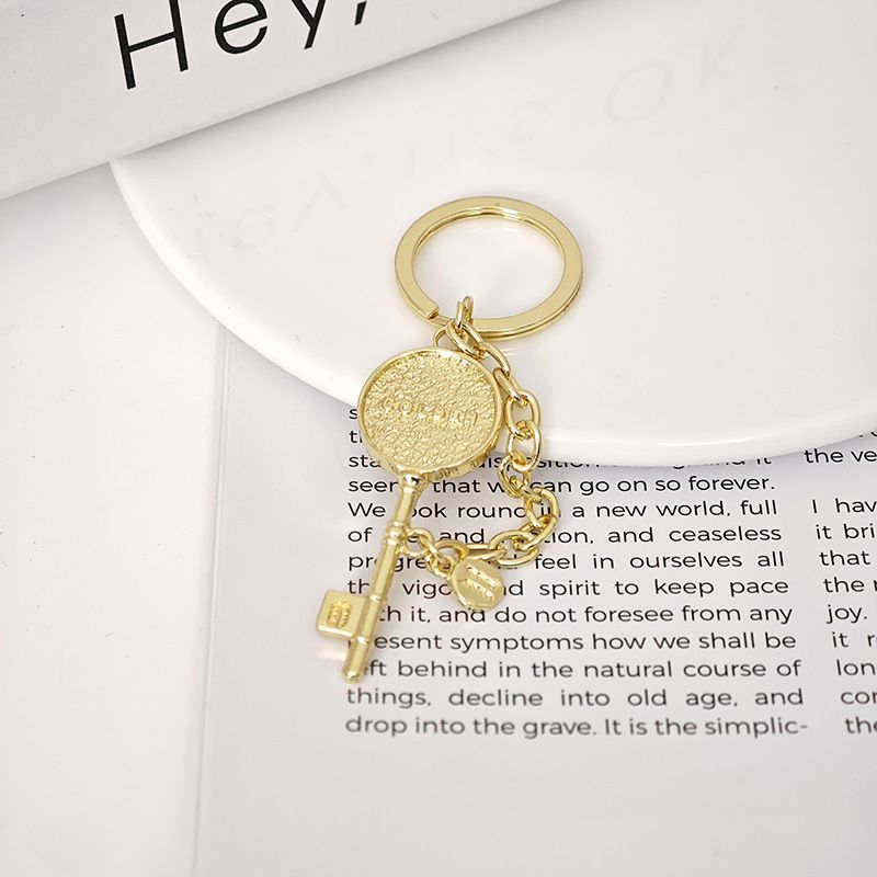 [PRE-ORDER] BTS Jungkook Golden Key Keyring – Army Membership Merch Pack #18