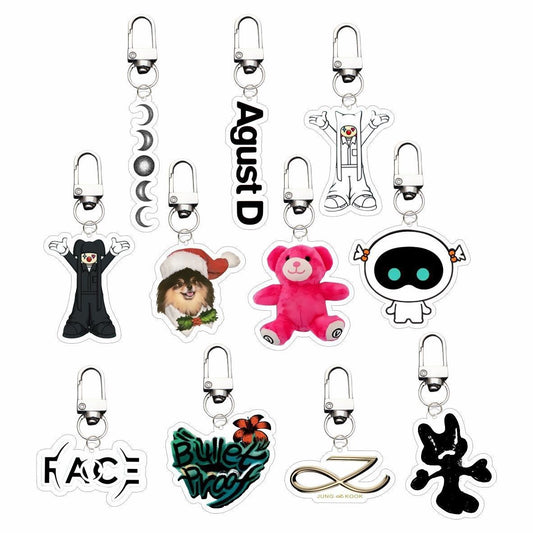 [PRE-ORDER] BTS Solo Albums Acrylic Keyrings