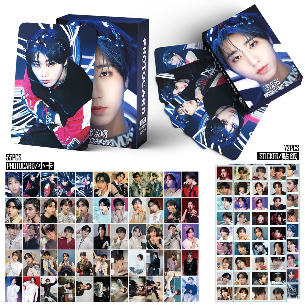 [PRE-ORDER] STRAY KIDS MEMBERS 'Dominate' lomocards (127pcs)