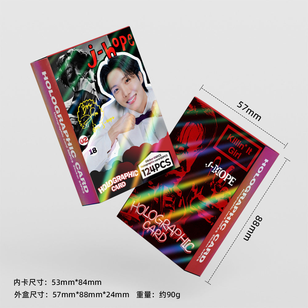 [PRE-ORDER] J-HOPE MIX holographic lomocards (124pcs)