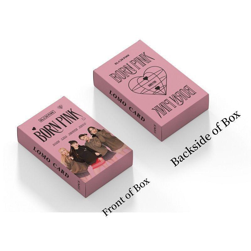 [PRE-ORDER] BLACKPINK Born Pink WT lomocards (55pcs)