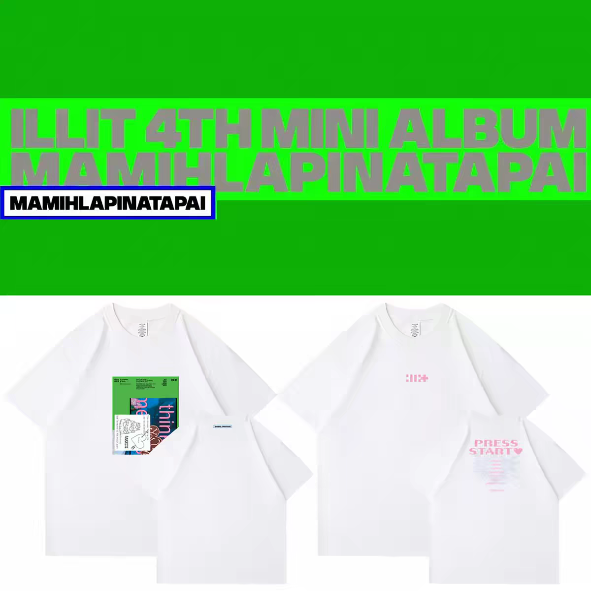 [PRE-ORDER] ILLIT 'Mamihlapinatapai' T-shirts