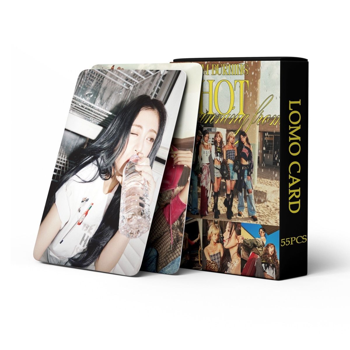 [PRE-ORDER] Le sserafim HOT ver.2 lomocards (55pcs)